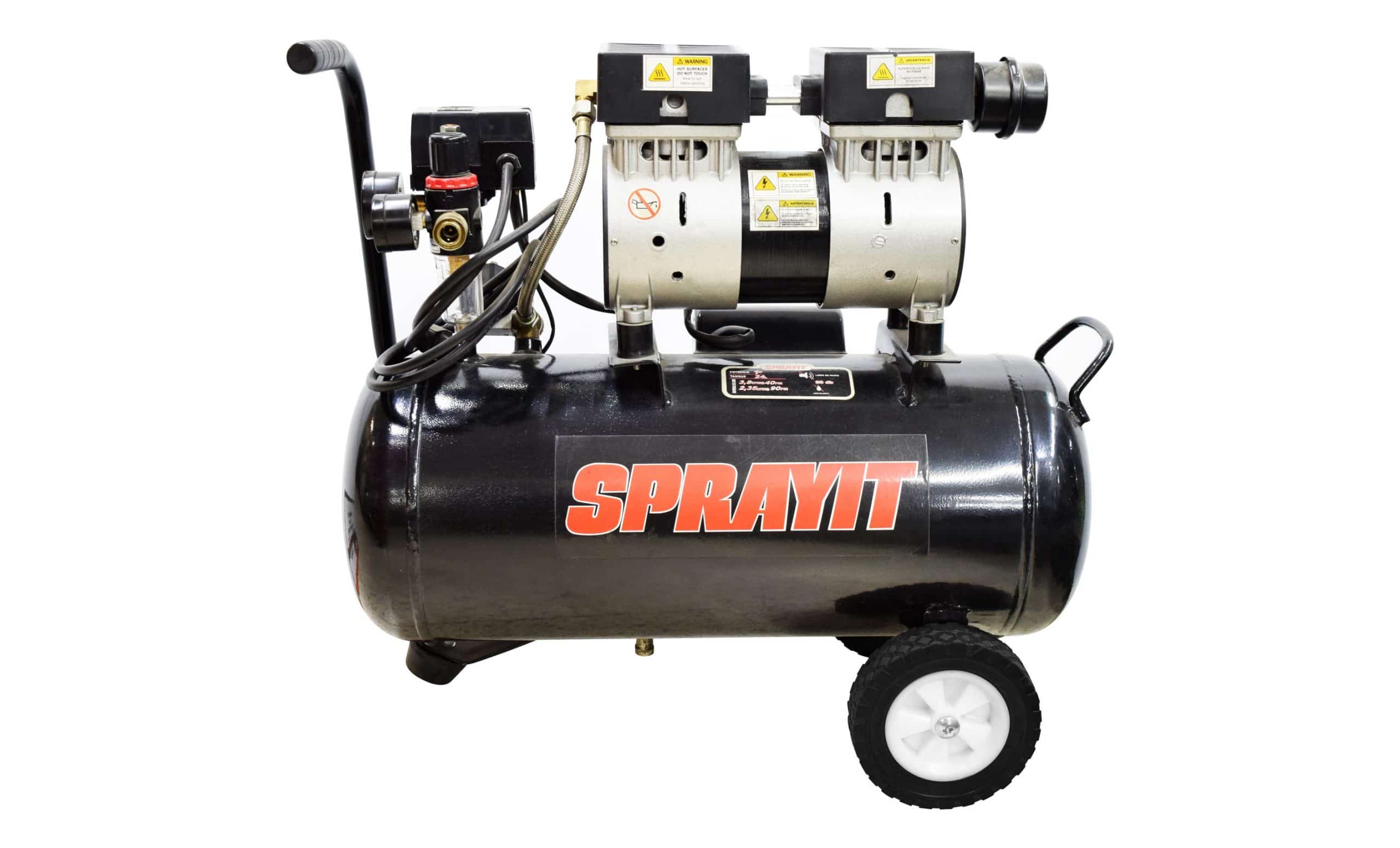 Compresor De Aire Silencioso De 1HP Con Tanque 24L Goni SP94002MX