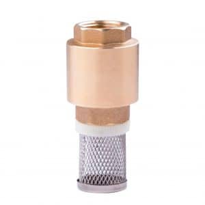 Valvula De Pie O Pichancha Con Canastilla Y Resorte De Acero Inoxidable Dica 4045R.32