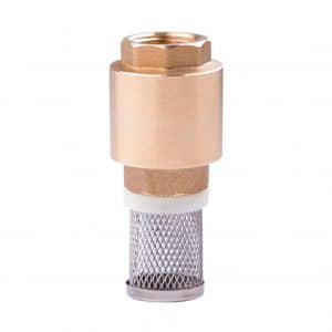 Valvula De Pie O Pichancha Con Canastilla Y Resorte De Acero Inoxidable Dica 4045R.38