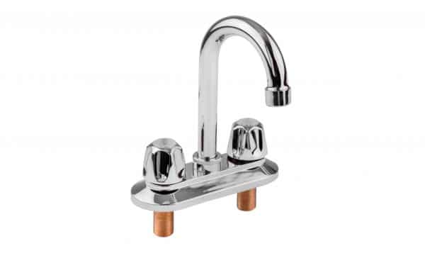 Mezcladora Ecologica De 4 Para Lavabo Tipo Bar Con Cubierta Y Manerales Dica 4062V