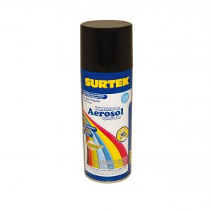 Pintura En Aerosol Negro Satinado 400ML Surtek 139849