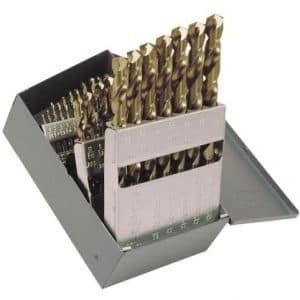 Juego De Brocas Alta Velocidad Al Cobalto Con 29Pz De 1/16" A 1/2" Cleveland C70365