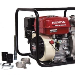 HC91207 - Motobomba Honda Wl20XM A Gasolina, SuCCion 2X2 670 L/Min Gp160 163CC - HONDA