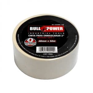 HC91242 - Cinta Masking Tape Bull Power 2 X 50Mts - BULL POWER