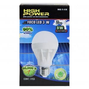 HC91951 - Foco Led 3W Luz Blanca High Power FL-03B - HIGH POWER