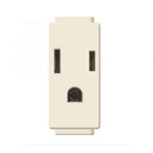 Toma Corriente 1 Modulo Marfil Bticino Se2023