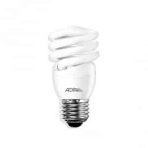 Foco Ahorrador Espiral Mini Luz Blanca 15W Adir 2784