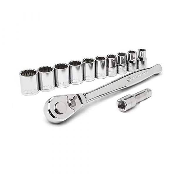 Set Dados Y Accesorios 1/2" CSWS12N Crescent 12Pz STD