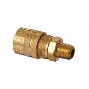 Conector Macho De Laton Para Aire 1/4" Milton S-716