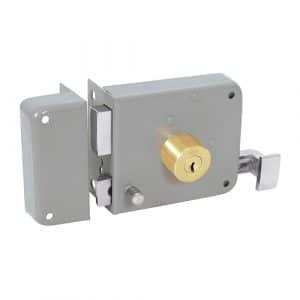 Cerradura De Sobreponer Izquierda Lock L7725LGS Llave De Puntos