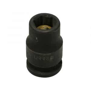 Dado De Impacto Urrea 7212Hm Con Iman Cuadro 3/8" 6 Puntas Boca 3/8"