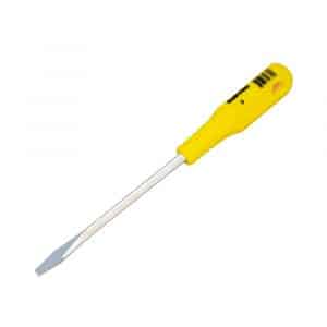 Destornillador Amarillo Barra Cuadra Pta Plana 3/8X8" Surtek D468