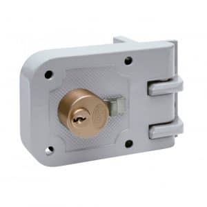 HC57195 - Cerradura De Sobreponer Derecha Alta Seguridad Cilindro Doble Lock L530DGS - LOCK