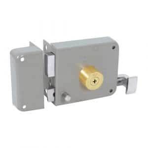 HC58922 - Cerradura De Sobreponer Funcion Derecha Con Llave Tetra En BlãSter Lock L7720DGSB - LOCK