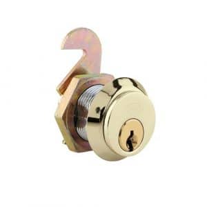 HC59368 - Cerradura Para Mueble L050 Gancho Laton Brillante Lock L050GLBB - LOCK