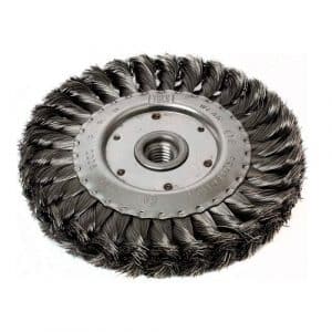 Carda Circular Trenzada Diametro 4" Y Entrada 5/8" NI2010