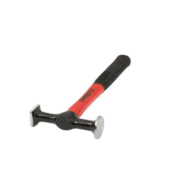 Martillo de Laminero 13" Mango de Fibra de Vidrio, para Acabados Lisos Urrea 1424FV