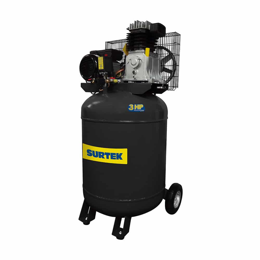 Compresor De Aire Vertical 200 L 3HP Surtek COMP6200A Ferretería La