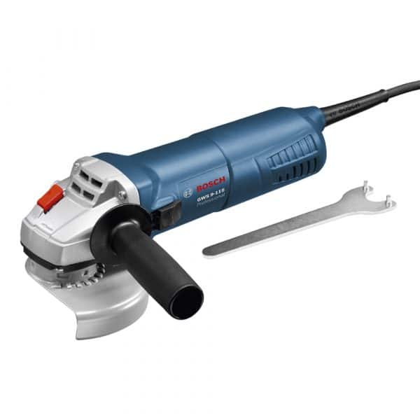 Miniesmeriladora Bosch GWS 9-115 De 4 1/2"
