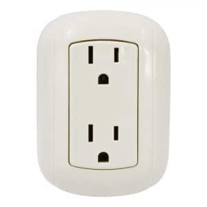 Toma Corriente Duplex Aterrisado Bticino P38