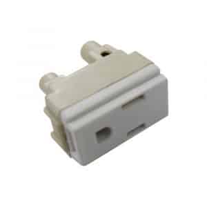 Toma Corriente Aterrizada 15A 127V Bticino E2023BN