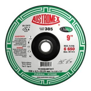 A1DCOD-MET385 - Disco De Desbaste 9X5/32X7/8 385 Austromex - AUSTROMEX