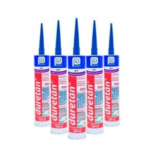Sellador Poliuretano Duretan 300ml Gris Pennsylvania Caja Con 25Pz