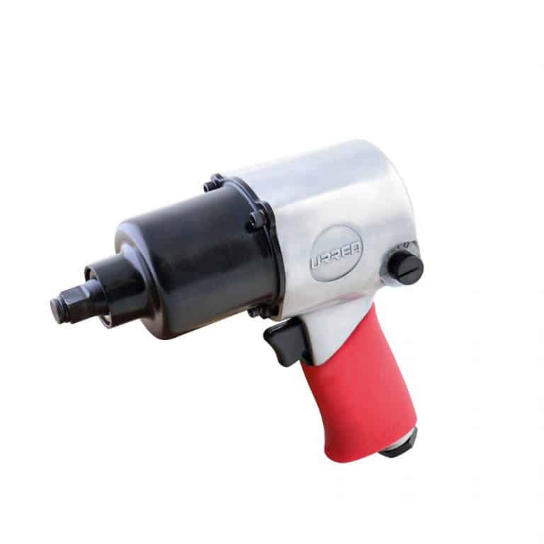 Pistola de impacto neumática cuadro de 1/2" 400 Ft-lb sistema twin hammer Urrea UP731