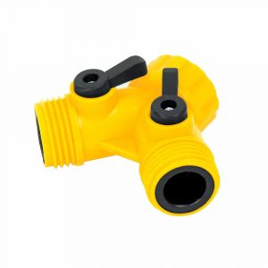 Conector 'Y' 3/4' Plástico Para Manguera Pretul 20050