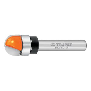 Broca Para Router Media Caña 1/2' Con Balero Truper 11464