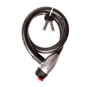 HC07200 - Cable Candado Flexible 2 Llaves Planas 80 Cms Mikels C-1880 - MIKELS
