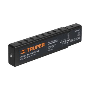 Caja Con 3 Cuchillas Hss Para Canteadora Cant-6X2 Truper 16919