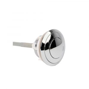 Botón Cromado Para Descarga De Piston Sencilla 38/48 Mm Fluidmaster 800PS-3848