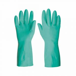 Guantes De Nitrilo Verde Multiusos Grandes Truper 15324