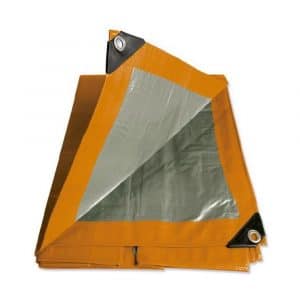 Lona Polietileno Naranja 12 X 16 Pies Foy LE12X16N