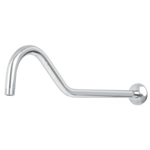 Brazo De 50 Cm Y Chapetón Tipo Gancho Para Regadera Foset 44508