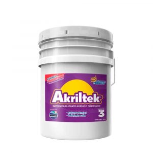 HC122306 - Impermeabilizante 3 Años Blanco 18Lt Fibratado Akriltek Vciak03Bl1Nfm - AKRILTEK
