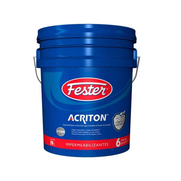 Acriton 06 Años Rojo Cubeta 19L Fester 1752322
