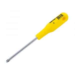 Destornillador Amarillo Redondo Phillips® #0 1/8X4" Surtek D440