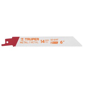 Blíster Con 2 Seguetas Sierra Sable 6' 14 Dpp Para Metal Truper 10795