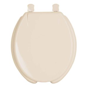 Asiento Redondo Para Wc Abierto Hueso Foset 49904