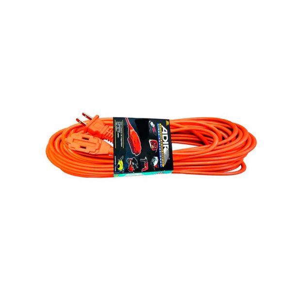 Extensión De Uso Rudo 25MT Color Naranja Adir 2635