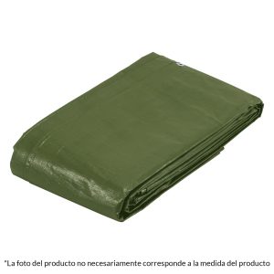 HC14054 - Lona Uso Rudo Verde Olivo 6 X 9 M  Truper 16378