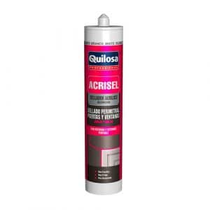 HC141911 - Sellador Acrílico Siliconizado Blanco 300ml Quilosa Acrisel - QUILOSA