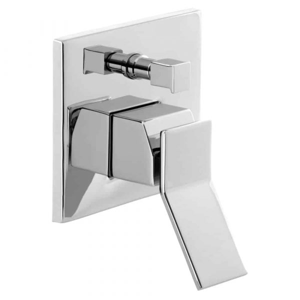 Monomando Para Regadera y/o Tina Con Desviador QUADRO Urrea Diseño 9493CU