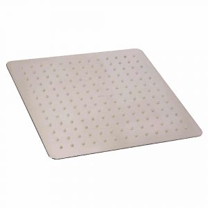 Regadera De Plato Super Slim 30 cm Cuadrada Sin Brazo Urrea Diseño 2218INOX