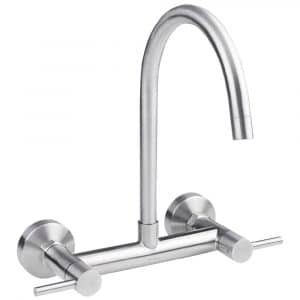 Mezcladora Para Cocina Con Cuerpo Externo A Muro Urrea R 9336