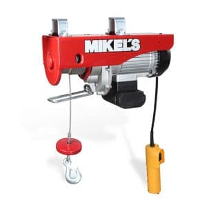 Polipasto Eléctrico 600 Kg Cable 12 Mts Mikels PE-600