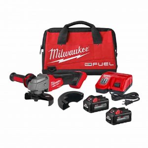 Miniesmeriladora 4-1/2" M18 Con Interruptor Deslizante Y Bloqueo Milwaukee 2881-22