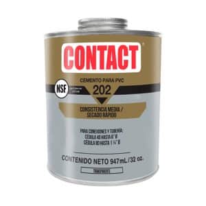 HC153158 - Cemento Para PVC Transparente 947ML Contact Z-20204 - CONTACT